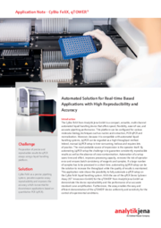 Automated solution for Real-time based applications with high reproducibility and accuracy (EN)